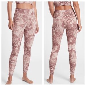 athleta - elation printed tight leggings high-rise floral flowers antoinette